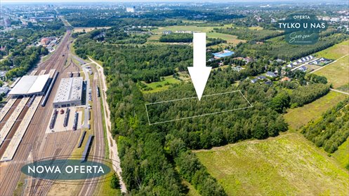 działka na sprzedaż 6317m2 działka Łódź, Widzew, Kosodrzewiny