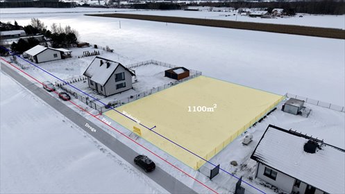 działka na sprzedaż 1100m2 działka Arcelin