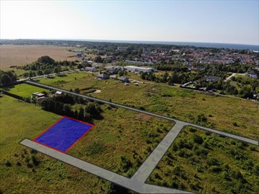 Polecam działkę 849 m² pod dom w Mielnie, warunki zabudowy działka Mielno, Przed Zieloną