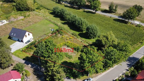 Sprzedam działkę 1668 m² pod budowę domu w Stefanowicach działka Stefanowice