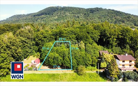 Polecam działkę 1452 m² z pozwoleniem na dom w Ustroniu działka Ustroń, Zawodzie dolne