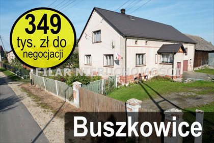 Przestronny dom z dużą działką i budynkami gospodarczymi dom Buszkowice