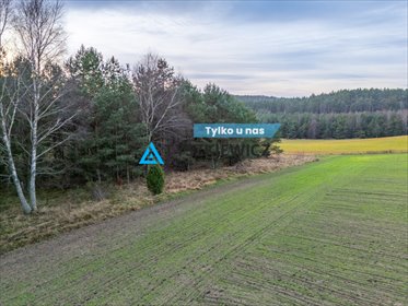 Malownicza działka rekreacyjna 4900 m² w Rekowie działka Rekowo