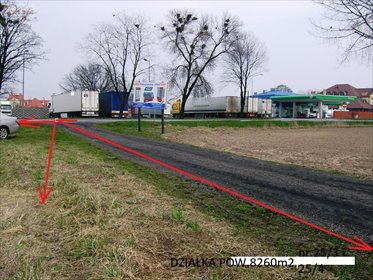 Działka inwestycyjna 8 200 m² z planem zagospodarowania działka Błonie