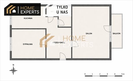 mieszkanie na sprzedaż 50m2 mieszkanie Gdańsk, Władysława Biegańskiego