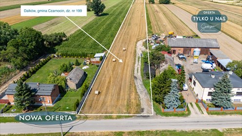 Działka 50 ha z MPZP, budowlano-rolna - zapraszam działka Czarnocin