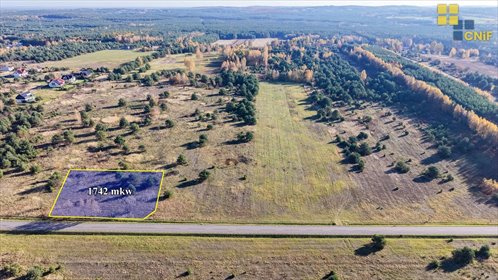 działka na sprzedaż 1742m2 działka Biskupice