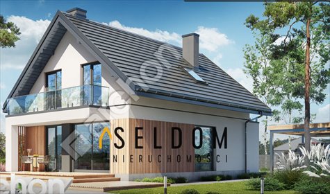 Nowoczesny dom 154 m² z garażem, stan surowy zamknięty dom Domecko