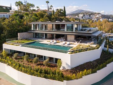 Sprzedam luksusową willę z panoramicznym widokiem na Costa del Sol dom La Quinta, La Quinta