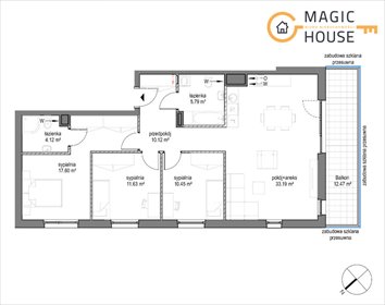 mieszkanie na sprzedaż 93m2 mieszkanie Gdańsk, Brzeźno, Bogumiła Kobieli