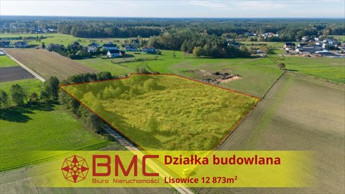 działka na sprzedaż 12873m2 działka Lisowice, Dolna