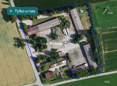 Na wynajem przestronny kompleks magazynowo-przemysłowy 2823 m² w Stodołach-Kolonii magazyn Stodoły-Kolonie