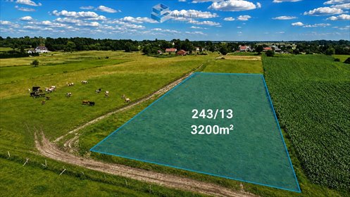 Działka 3200 m² w Jurkach (z warunkami zabudowy) działka Jurki