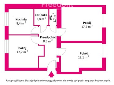 mieszkanie na sprzedaż 64m2 mieszkanie Warszawa, Ochota, Barska