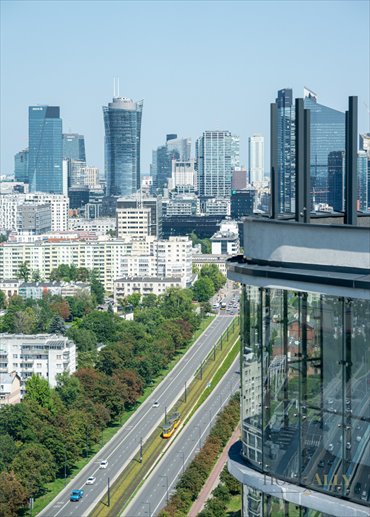 Nowoczesny apartament 99,72 m² z panoramicznym widokiem na Warszawę mieszkanie Warszawa, Wola, Marcina Kasprzaka