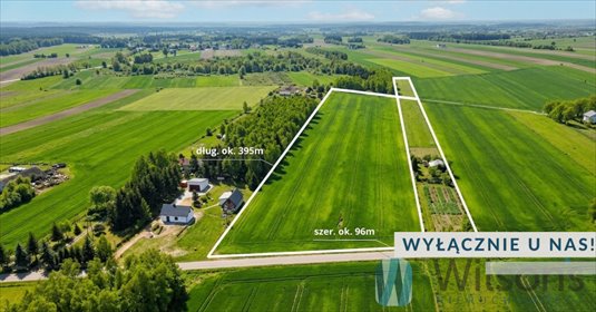 działka na sprzedaż 34713m2 działka Śniadowo