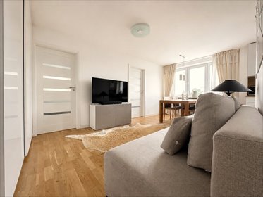 Przestronne 3-pokojowe mieszkanie na Woli (balkon, pełne umeblowanie) mieszkanie Warszawa, Wola, Młynów, Syreny