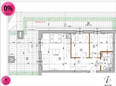 Na sprzedaż przestronne 3-pokojowe mieszkanie z ogródkiem 30 m² w Warszawie lokal użytkowy Warszawa, Rembertów, Chełmżyńska