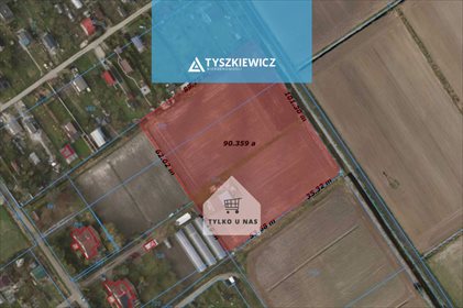 działka na sprzedaż 9000m2 działka Gdańsk, Olszynka, Łanowa