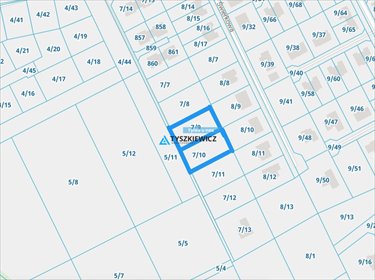 działka na sprzedaż 1122m2 działka Bolesławice, Szafirowa