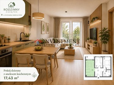 Nowoczesne 3-pokojowe mieszkanie 52,56 m² - Kędzierzyn-Koźle mieszkanie Kędzierzyn-Koźle, Archimedesa