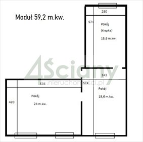 Na wynajem moduł biurowy 59,2 m² z recepcją w centrum Warszawy lokal użytkowy Warszawa, Śródmieście