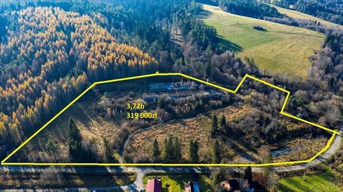 działka na sprzedaż 60300m2 działka Kwaszenina