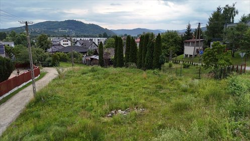 działka na sprzedaż 619m2 działka Żywiec, Sporyska