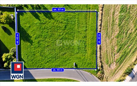Polecam działkę 2 521 m² w Jaskółkach pod dom działka Raszków, Jaskółki, Jaskółki