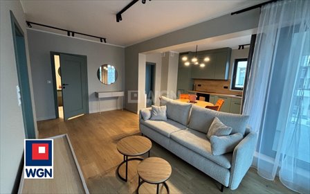 Luksusowy 3-pokojowy apartament z balkonem i pełnym wyposażeniem mieszkanie Ełk, Jeziorna