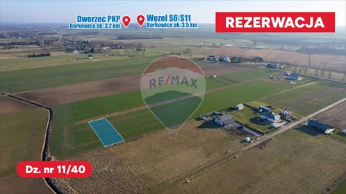 Zapraszam do zakupu działki 941 m² pod dom blisko morza działka Śmiechów