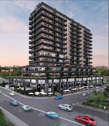 Nowoczesny 79 m² apartament w Ataşehir blisko centrum finansowego mieszkanie Stambuł, Barbaros, Ataşehir, Stambuł