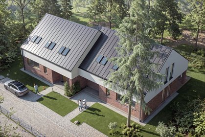 Nowoczesny bliźniak z energooszczędnymi rozwiązaniami dom Lublin, Zemborzyce Górne