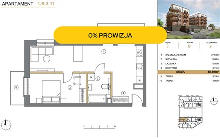 Nowoczesne mieszkania i lokale inwestycyjne w centrum Wieliczki mieszkanie Wieliczka, Wieliczka, Wieliczka, Adama Asnyka