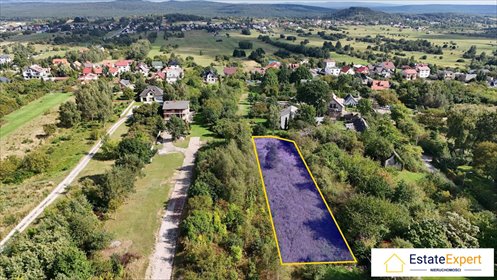 Widokowa działka inwestycyjna (1462 m²) z panoramą Kielc działka Kielce, Ostra Górka, Rozmarynowa