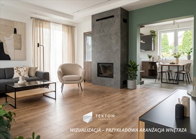 Dom tatrzański z kominkiem, ogród i garaż (112 m²) dom Luboń, Miodowa