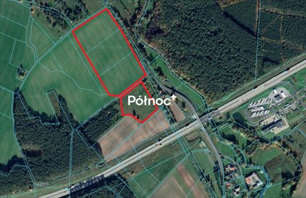 działka na sprzedaż 80900m2 działka Dąbrowa Bolesławiecka