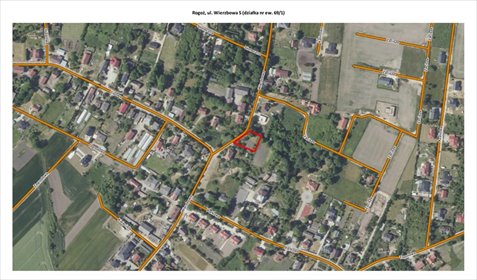 Działka 1037 m² z dostępem do infrastruktury w Rogożu działka Rogoż