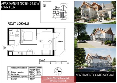 mieszkanie na sprzedaż 34m2 mieszkanie Miłków