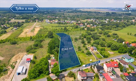 działka na sprzedaż 8546m2 działka Kłobuck, Stanisława Staszica