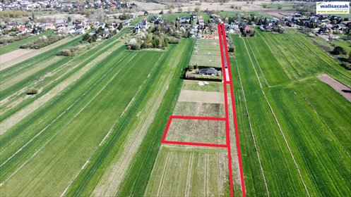 Działka 1372m2 z szerokim wjazdem, media, blisko komunikacji działka Piotrków Trybunalski, Świerczowska
