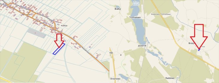 działka na sprzedaż 2900m2 działka Brzezie