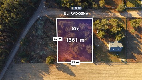 Działka budowlana 1361 m² - szybki dojazd do Warszawy działka Ślubów