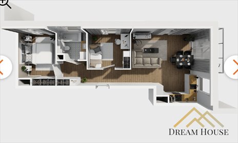 mieszkanie na sprzedaż 57m2 mieszkanie Gdańsk, Niedźwiednik, Leśna Góra