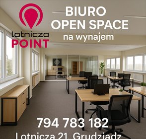 Lokal użytkowy na wynajem 150m2 lokal użytkowy Grudziądz, ul. Lotnicza