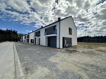 Dom bliźniak 129m² z garażem, stan deweloperski dom Wysoka Głogowska