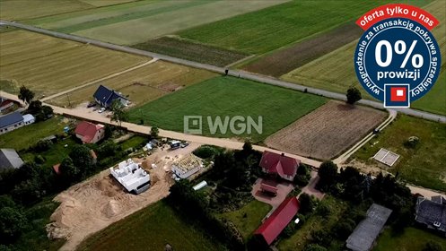 Działka pod zabudowę 1067 m² z dwoma dojazdami, uzbrojona działka Małe Raczki