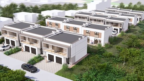 Do sprzedania nowoczesna szeregówka 80 m² z ogródkiem i garażem dom Rzeszów, Pogodne Wzgórze