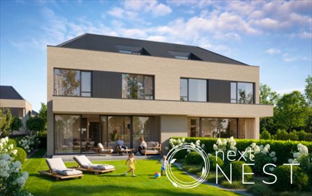 Nowoczesny bliźniak 163 m² z dużym ogrodem zapraszam dom Warszawa, Wawer Aleksandrów Drugi