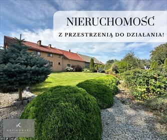 Urokliwe siedlisko na 50 arowej działce z dwoma domami dom Wilków, Bukowie, Bukowie